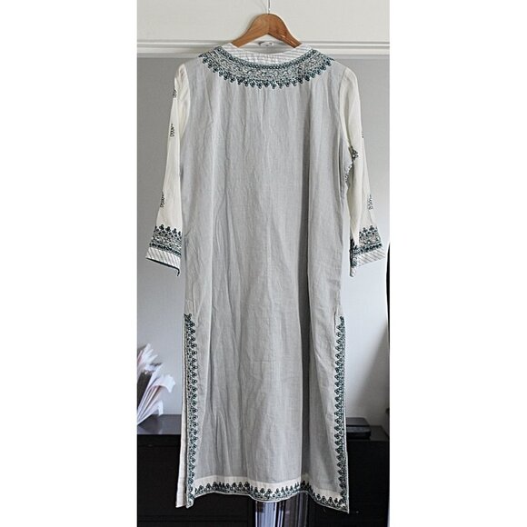 Ritu Kumar - Beautiful Embroidered Kurta Kaftan - Double Layer, Embellished - S - Picture 2 of 11